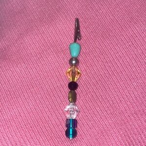 Colorful Beaded Cutie Clip